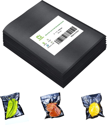 真空シール食品保存黒密封袋