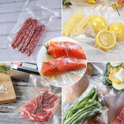 食品等級のヒート シールの透明なナイロン真空の魚肉袋のためのプラスチック食糧パッキング