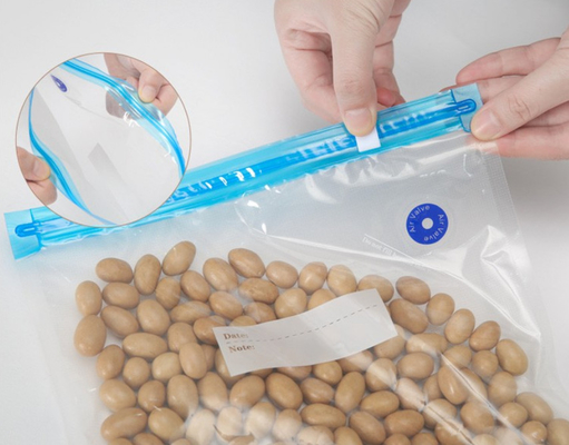 再利用可能な冷凍庫で安全な BPA フリーの Ziplock Sous Vide バッグ 食品真空シーラー