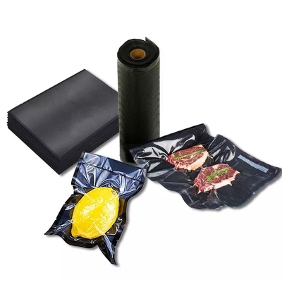 ポリプロピレンのフリーザー貯蔵の黒いシーラーはQSのプラスチック真空のシーラー袋を袋に入れる