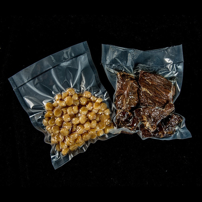 浮彫りにされた PE PA の再使用可能な Vscuum のシール袋の野菜の真空の袋