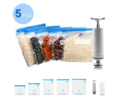 BPA はジッパーが付いている食糧 Sous Vide 袋 SGS の真空シール袋を放します