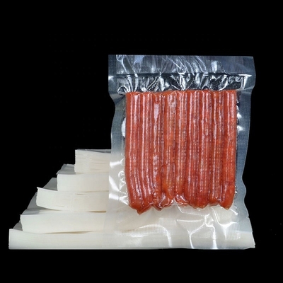 Sous Videの真空バッグの凍結する肉のための浮彫りにされたPEのプラスチック真空の食糧袋