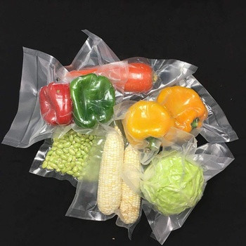 食品グレード透明再封可能食品真空シーラー バッグ カスタム ロゴ