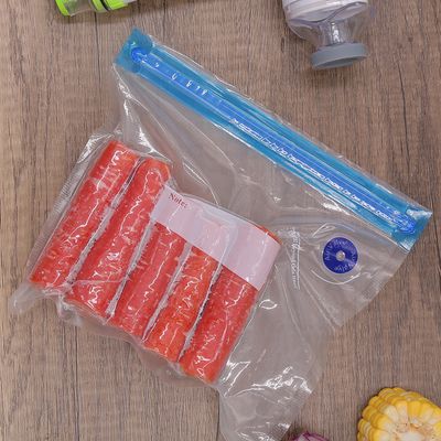 BPA はジッパーが付いている食糧 Sous Vide 袋 SGS の真空シール袋を放します