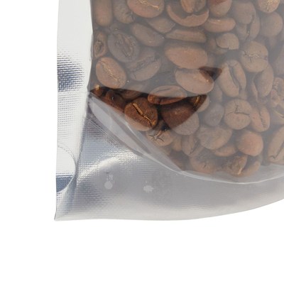 再封可能なアルミ ホイルは窓が付いている袋袋の食糧貯蔵の臭いの証拠を立てます